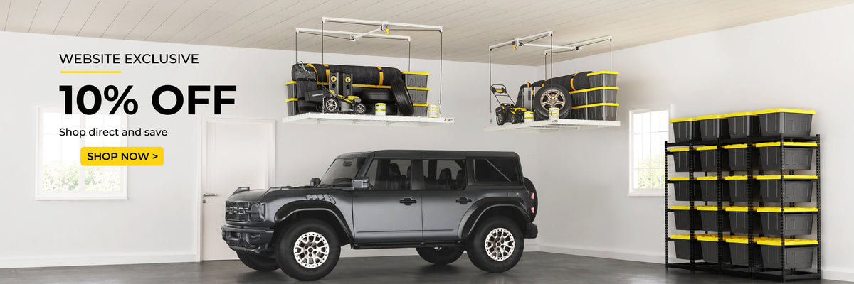 FERO garage storage slide 1