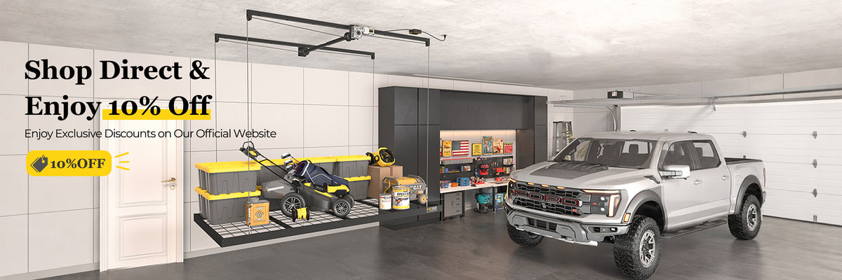 FERO garage storage slide 2