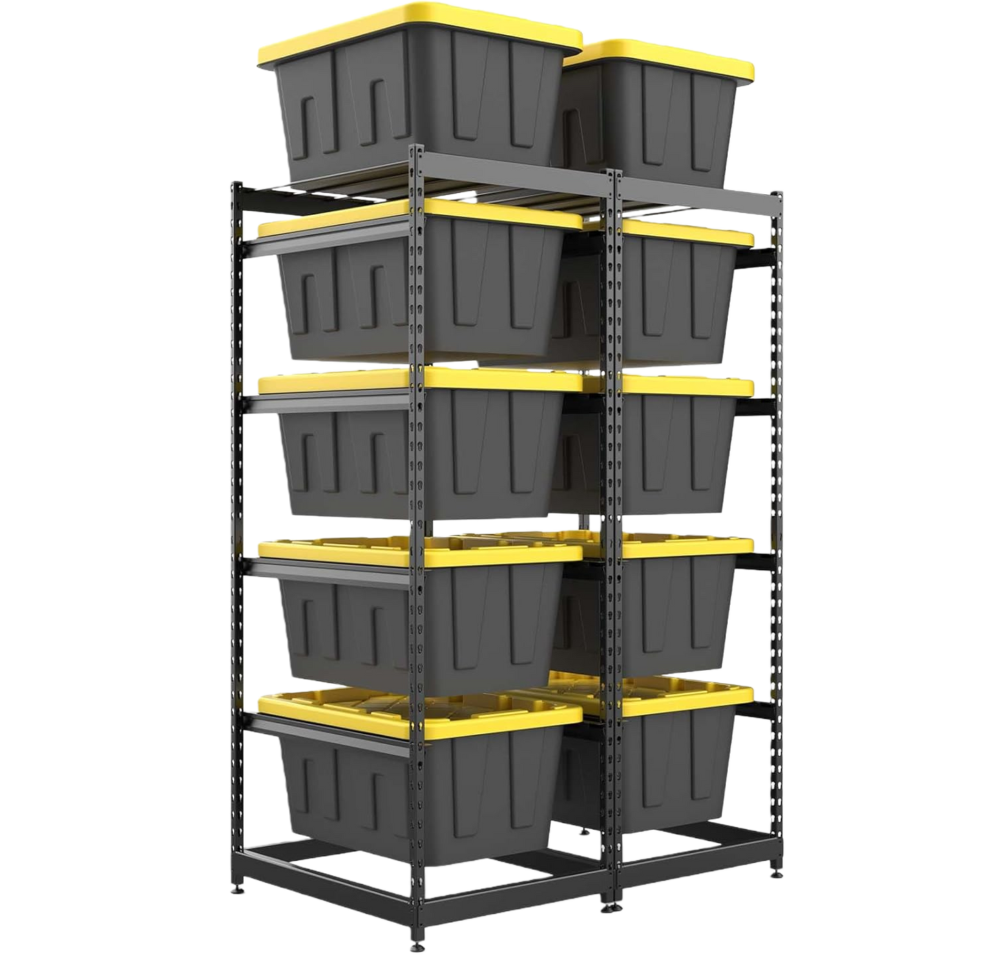 27 Gallon Tote Storage Rack - 2 Packs