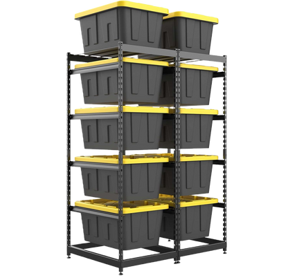 27 Gallon Tote Storage Rack - 2 Packs