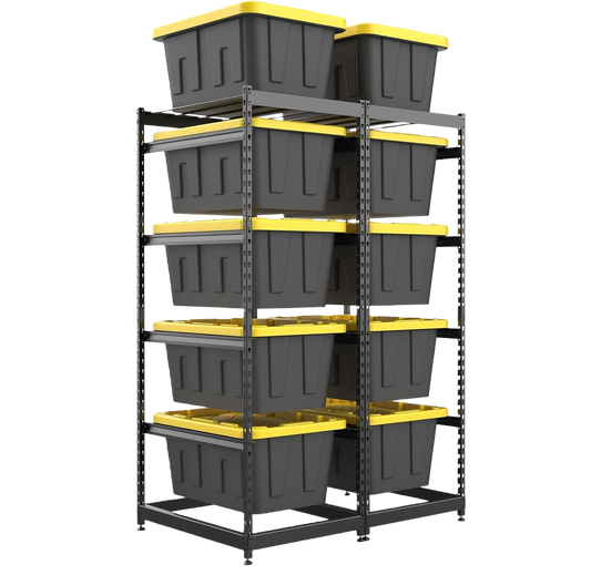27 Gallon Tote Storage Rack - 2 Packs