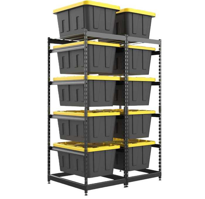 27 Gallon Tote Storage Rack - 2 Packs