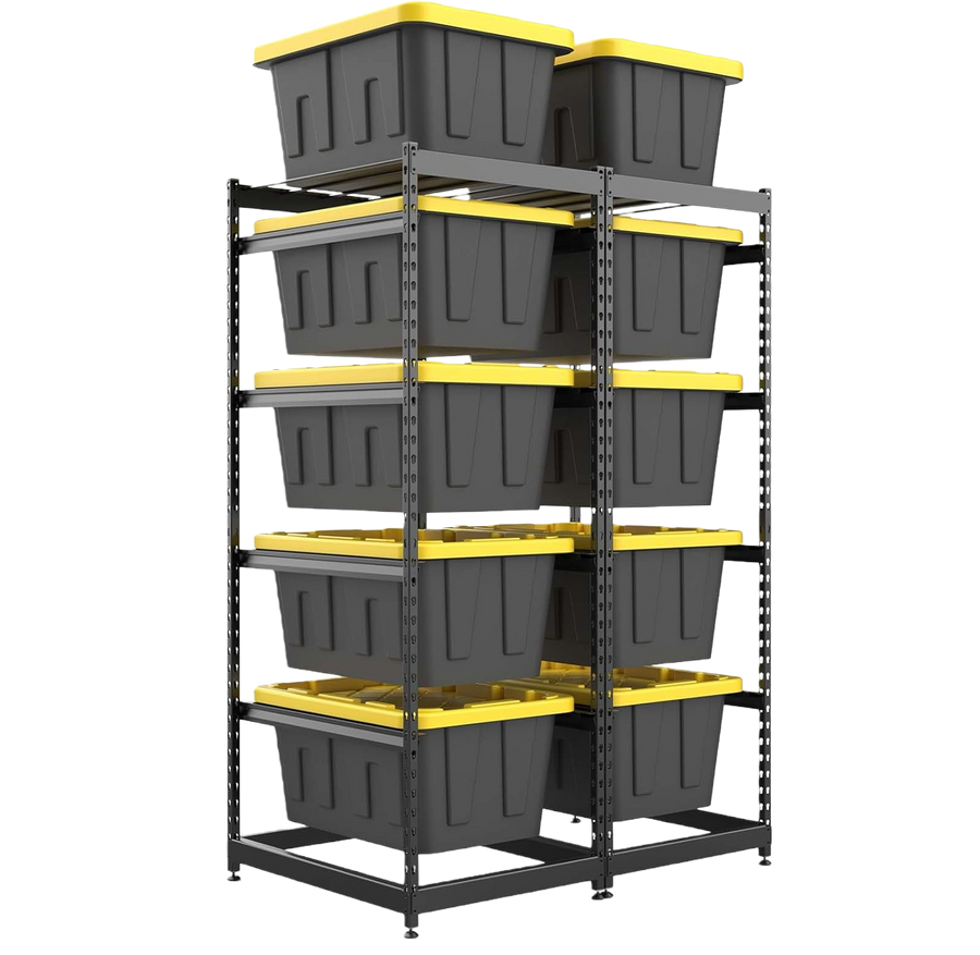 27 Gallon Tote Storage Rack - 2 Packs