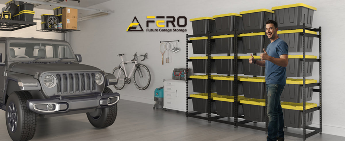 27 Gallon Tote Storage Rack - 1 Pack